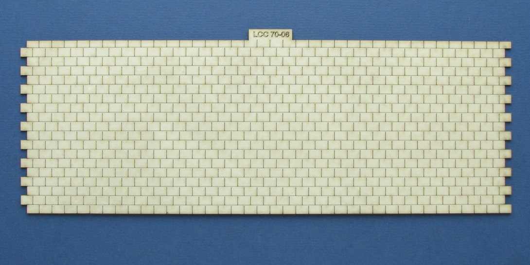 LCC 70-06 O gauge roof tiles expansion Standard tiles panel with interlocking on both sides.